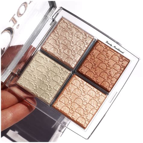 dior backstage glow face palette glitz review|christian Dior Backstage glow face.